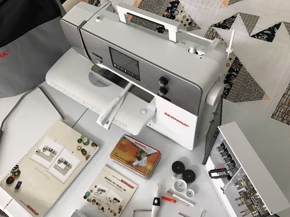 Bernina 750 QE Sewing Machine _Quilters Edition_